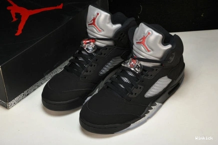 JORDAN 845035-003 BLACK AIR 5 (2016) METALLIC 1204